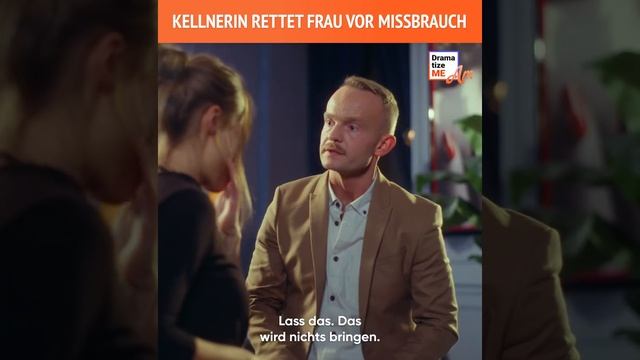 Film auf Deutsch "Kellnerin rettet Frau vor Missbrauch"