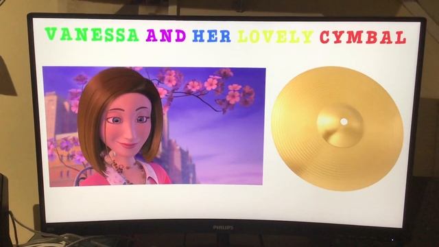 Vanessa and her lovely cymbal 🎵🎶