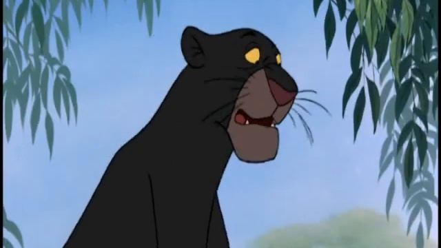 Bagheera shouts at the Lost Boys