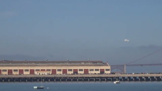 Space Shuttle Endeavour, последний полет в Сан Франциско