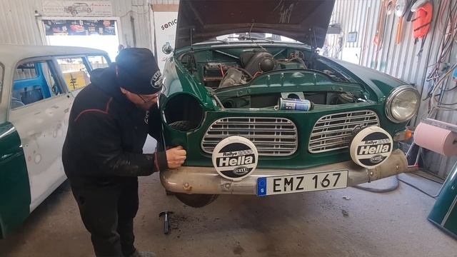 Volvo Amazon 1970 Skärmbyte.