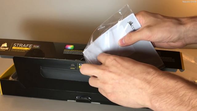 Unboxing Corsair STRAFE RGB Mechanical Gaming Keyboard — Cherry MX Silent