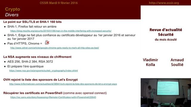 2016-02-09 Revue d'actualité