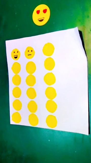Diy Handmade Emoji sticker pack 😍😘🙂😞☹️😶😯 find mistake #shorts