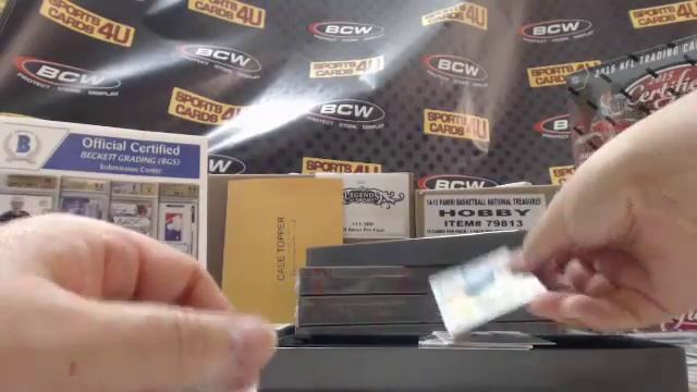 2015 Benchwarmer National Archive 10Box Case Model Break #14 (8-20-15)
