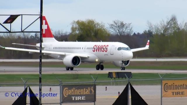 FIRST Swiss CS300 (BCS3) landing in Montreal-Mirabel (YMX/CYMX)