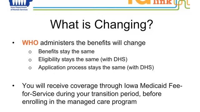 IME Member: What is IA Health Link - PART 1