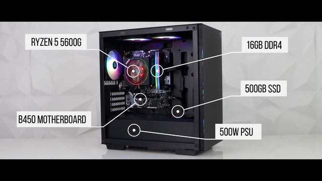 Spark Custom Gaming PC | Ryzen 5 5600G Starter Build