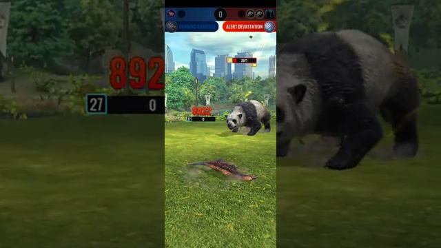 Panda boss strike! Jurassic World Alive part 1