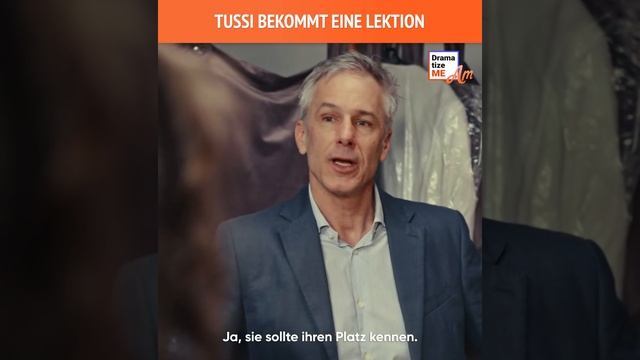 Film auf Deutsch "Tussi bekommt eine Lektion"