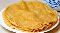 Тонкие БЛИНЫ на воде! Невероятно вкусно и просто! Без молока и кефира