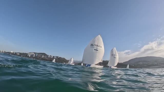 Профессиональная парусная Лига 2024. Первый этап. 2-й гоночный день 02.04.24