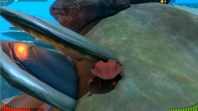 FISH FEED & GROW :D Damn fishes always in a gang :D "Crab Gameplay"