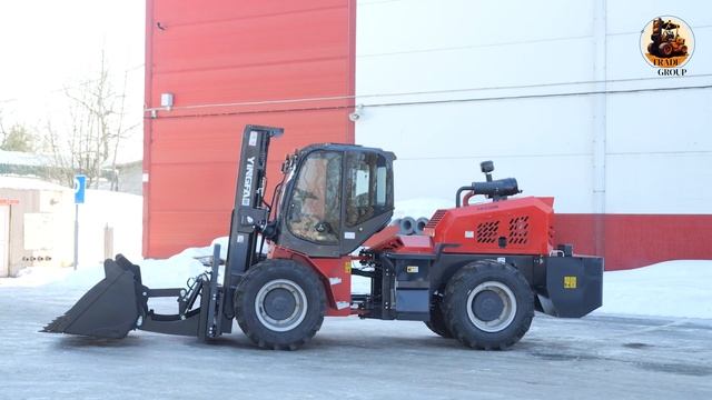 Полноприводный вилочный погрузчик YINGFA YFC50B