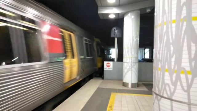 EMU 01 and 27 departing Fortitude Valley