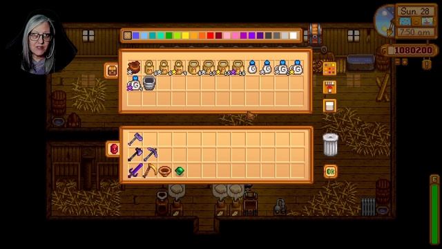 Stardew Valley RETIRED SLOW  Game Play 132 Very tough moment w/Shane! Gifting! Krobus & Dwarf fight