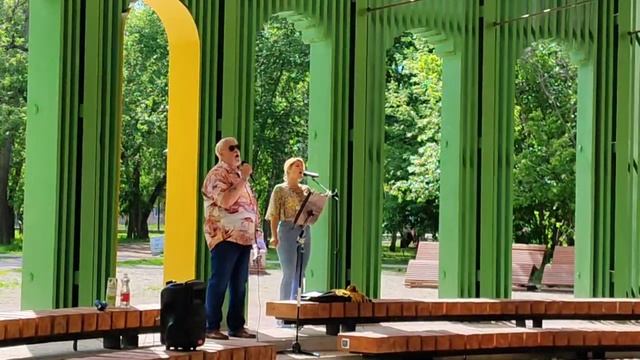 Дуэт Old Flame в парке Изумрудный, Барнаул