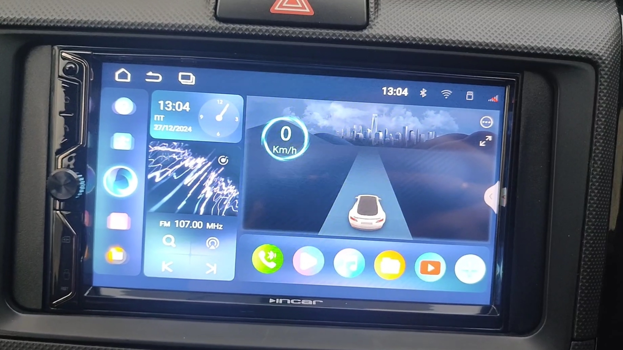 Установка Android магнитолы INCAR ARN-7704-4 на Toyota Corolla Axio 160 рестайлинг