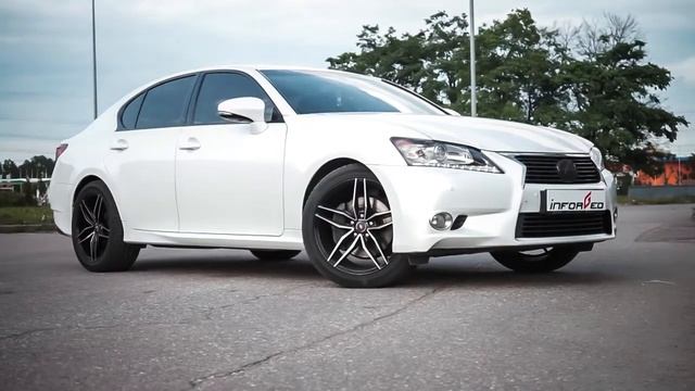 INFORGED IFG37 Black Machined & LEXUS GS350