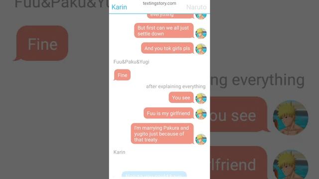 Naruto texting story (Harem life) Part-3
