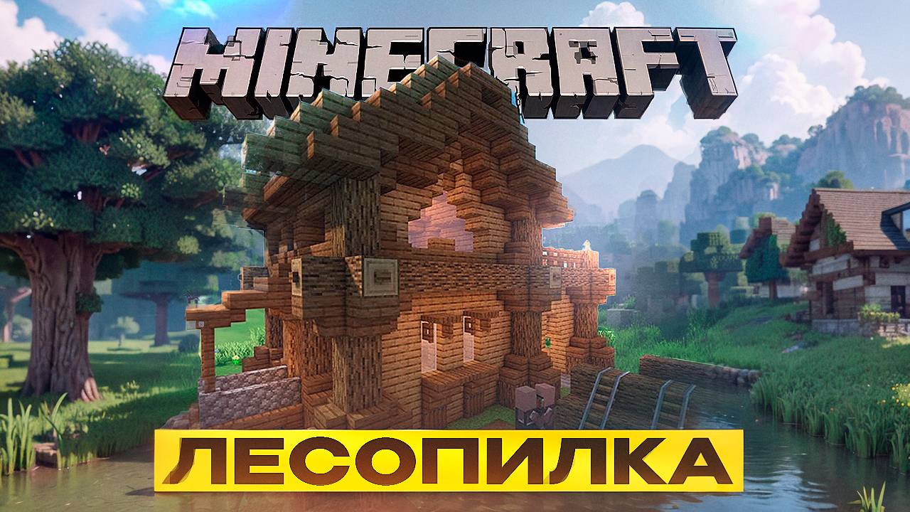 Minecraft лесопилка