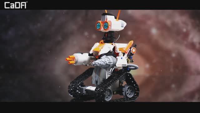 Радиоуправляемый конструктор CaDA робот Z.BOT, программируемый (462 детали) C83002W