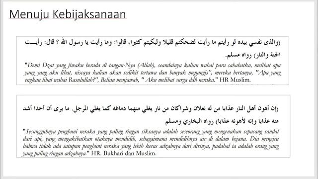 Tazkirah Ilmu, Mengingati Kematian & Hadis # 18, Imam Nawawi rh