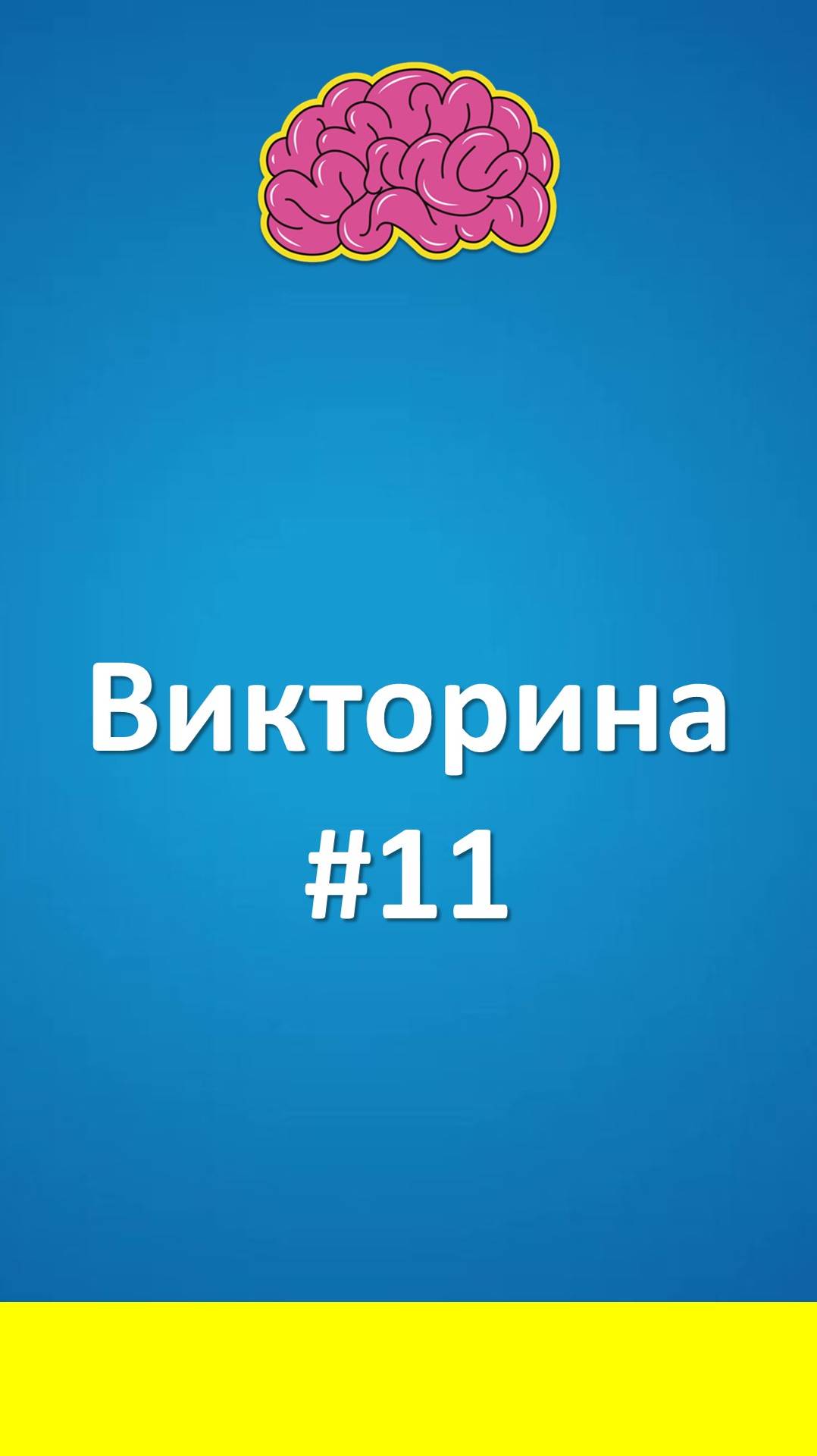 Викторина #11