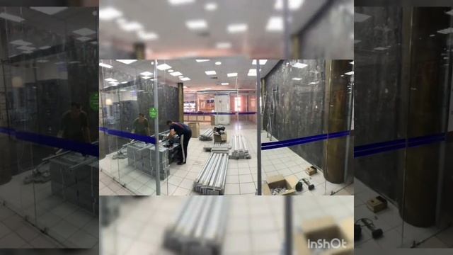 Оборудовали магазин стеллажами для хранения авточехлов