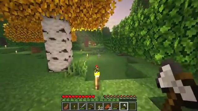 Minecraft – Спокойное выживание и строительство уютного дома на холме (Без комментариев, Часть 3)