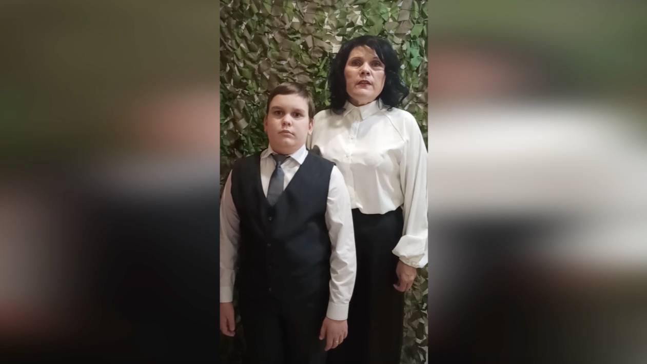 Акция "Поздравь героя!" семья Шерстобитовых