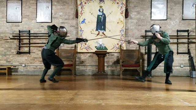 Chicago Swordplay. Salvator Fabris. Plate 22 (2019.12.14)