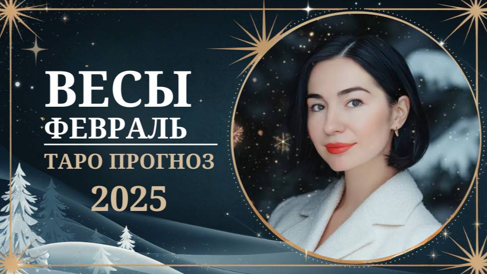 ВЕСЫ Февраль 2025