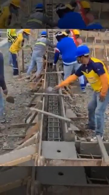 Fundición de las vigas inferiores de la clínica de diálisis en Colorado.