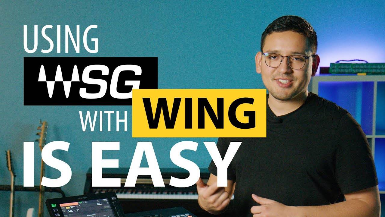 Behringer Wing Using with Waves SoundGrid