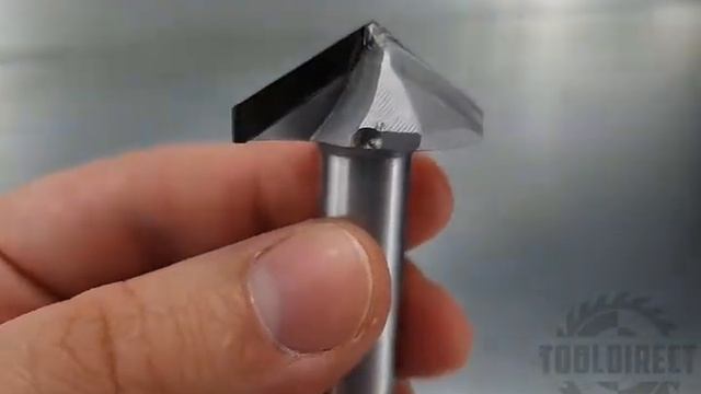 Концевая алмазная фреза со скруглением филенка V-образной формы для станков с ЧПУ