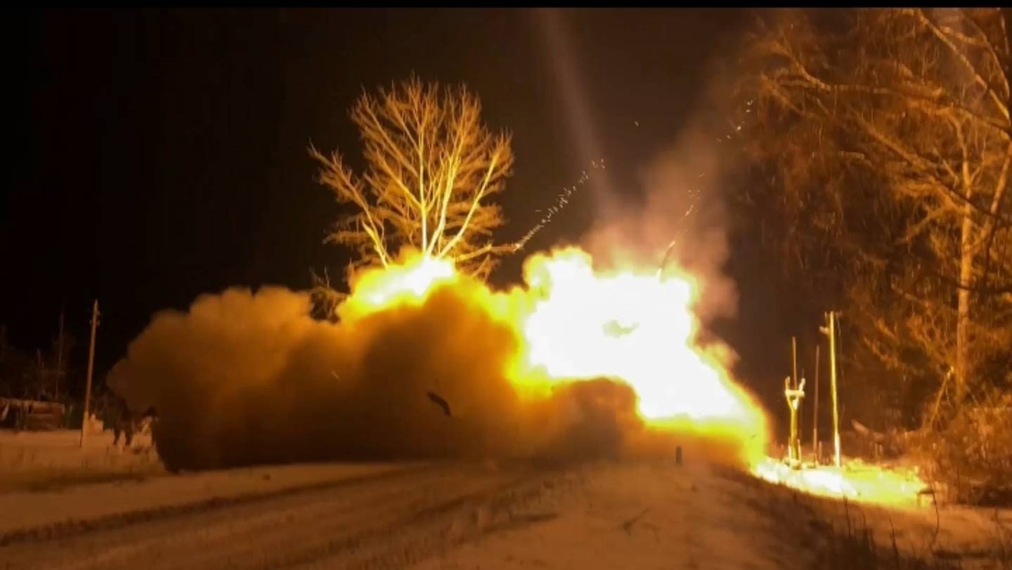 Огнемётная система ТОС-1А «Солнцепек» Курская олб.