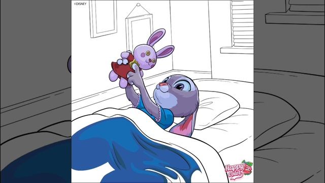 Мультфильм зверополис Раскраски по номерам смотреть всем до конца