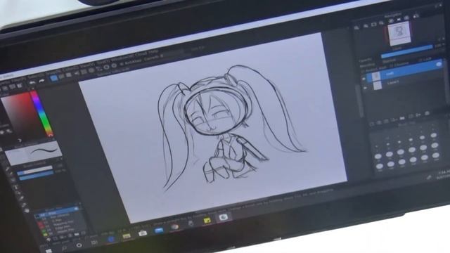 Hatsune Miku Chibi Speedpaint