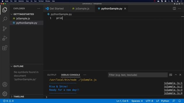 Начало работы с Visual Studio Code 7 минут