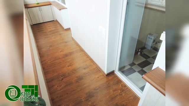 Ремонт лоджии 6 метров по ул. Ферина 3/4 в Уфе от компании ОКНА ОНЛАЙН