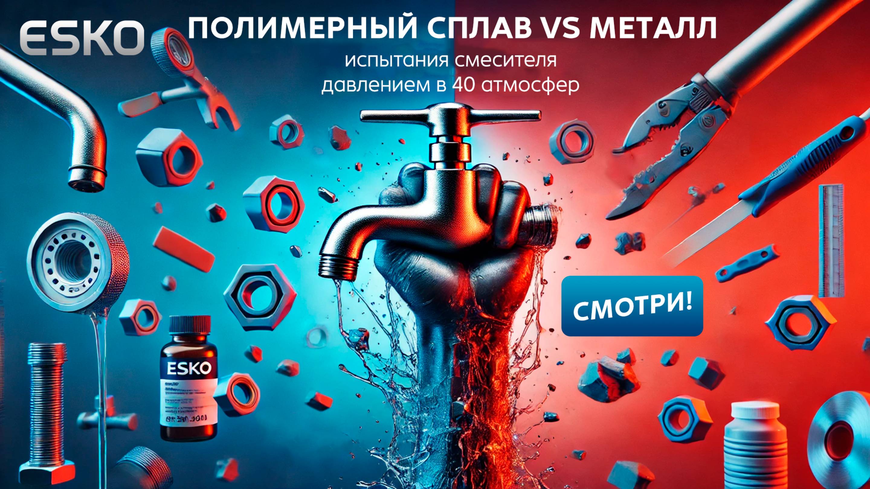 Смесители из полимерного сплава vs металлические: Экстремальные испытания на прочность