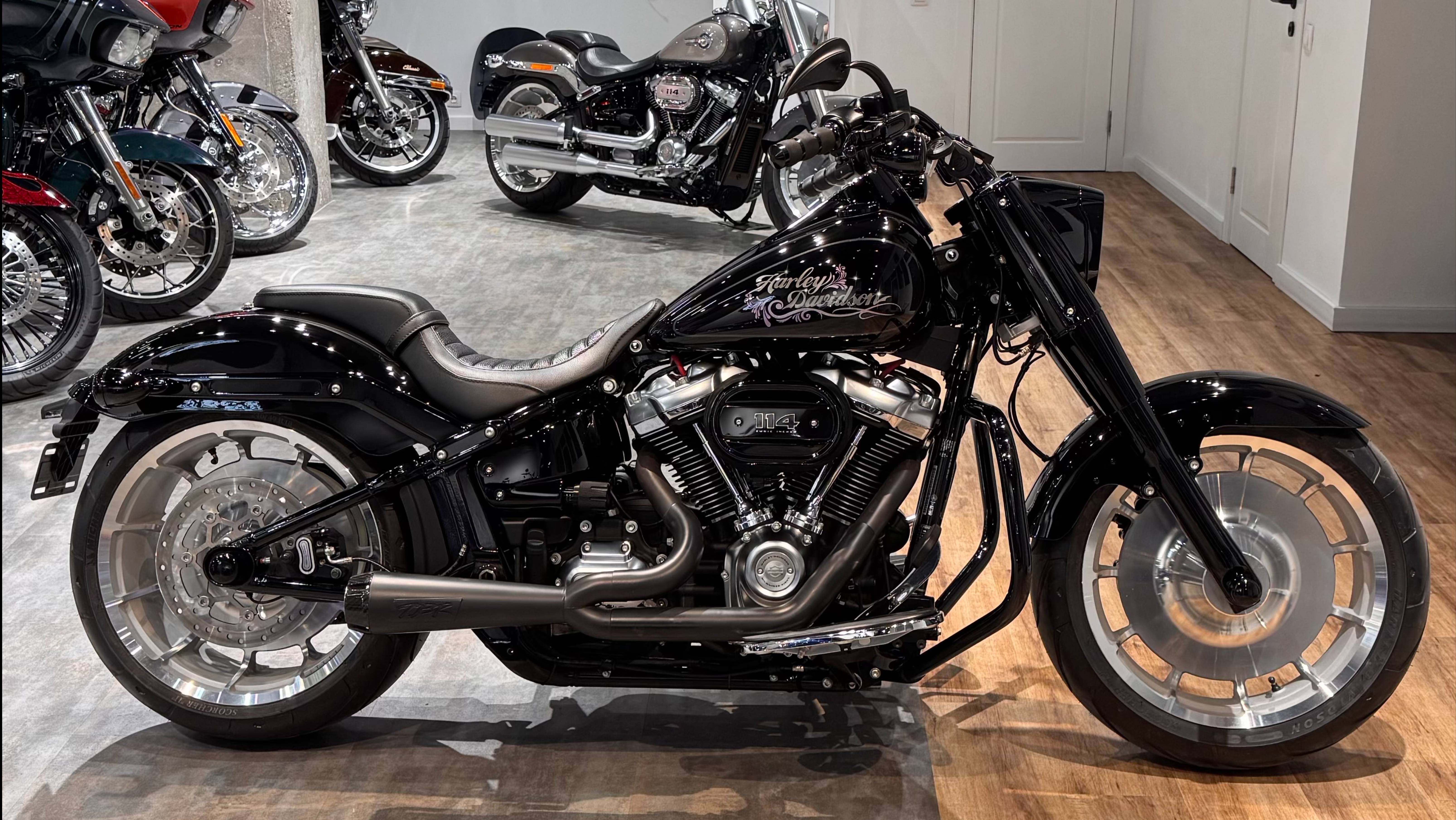 2018 HD Fat Boy Black Edition