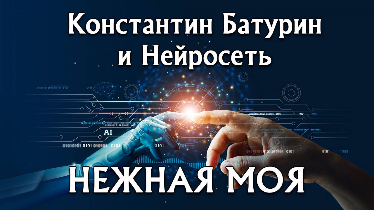 НЕЖНАЯ МОЯ - Константин Батурин и Нейросеть