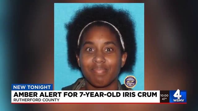 AMBER Alert for 7-year-old Iris Crum
