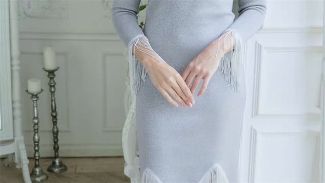 Платье "Серебряная птица"