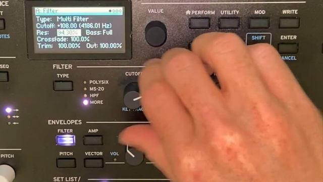 Korg Wavestate Filter Tutorial： Turn One Filter into SIX