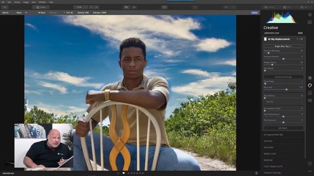 Luminar Coffee Break: Better looking skies for portraits
