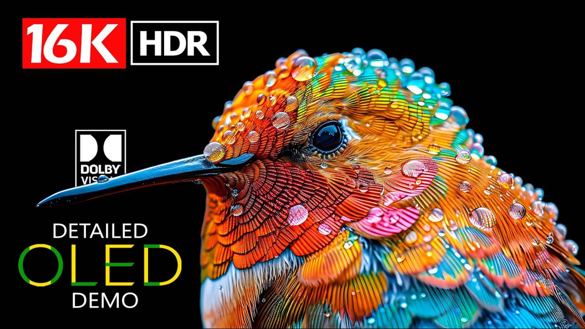 ЛУЧШИЙ ТЕСТОВЫЙ ДЕМО-РОЛИК ДЛЯ OLED - 16K HDR 120 кадров в секунду с Dolby Vision (8K Video ULTRA HD