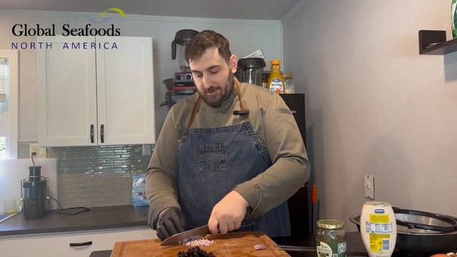 Tuna Sandwich with Smoked Sablefish by Chef Vlad Global Seafoods Fish Market and Cooking Show